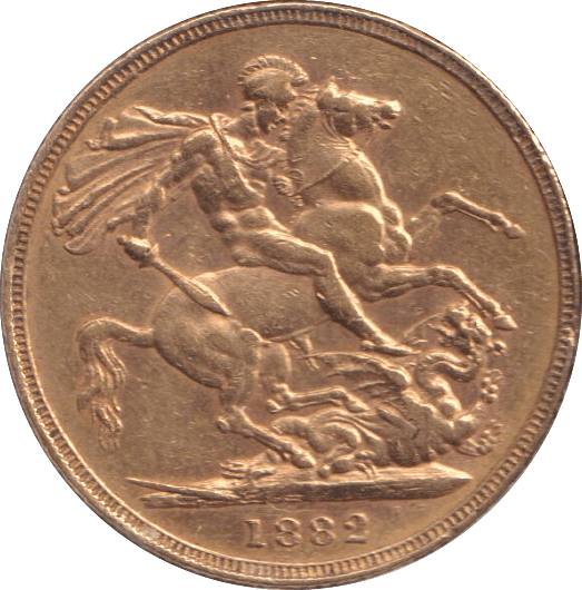 1882 GOLD SOVEREIGN ( EF ) - SOVEREIGN - Cambridgeshire Coins
