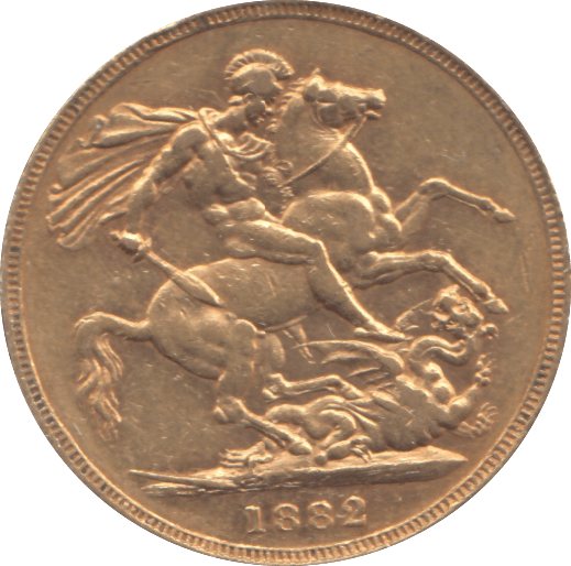 1882 GOLD SOVEREIGN ( GVF ) MELBOURNE MINT - SOVEREIGN - Cambridgeshire Coins