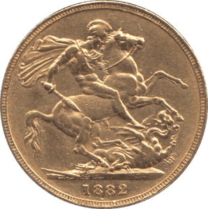 1882 GOLD SOVEREIGN ( GVF ) SYDNEY MINT - SOVEREIGN - Cambridgeshire Coins