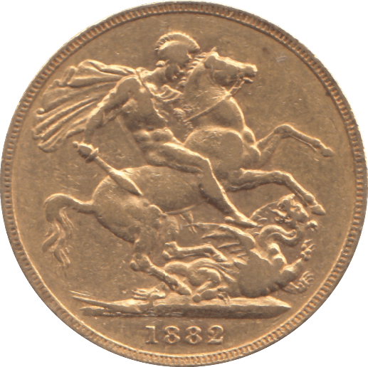 1882 GOLD SOVEREIGN ( VF ) MELBOURNE MINT - SOVEREIGN - Cambridgeshire Coins