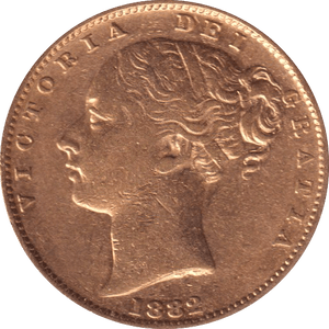 1882 GOLD SOVERIGN ( GVF ) MELBOURNE MINT - SOVEREIGN - Cambridgeshire Coins