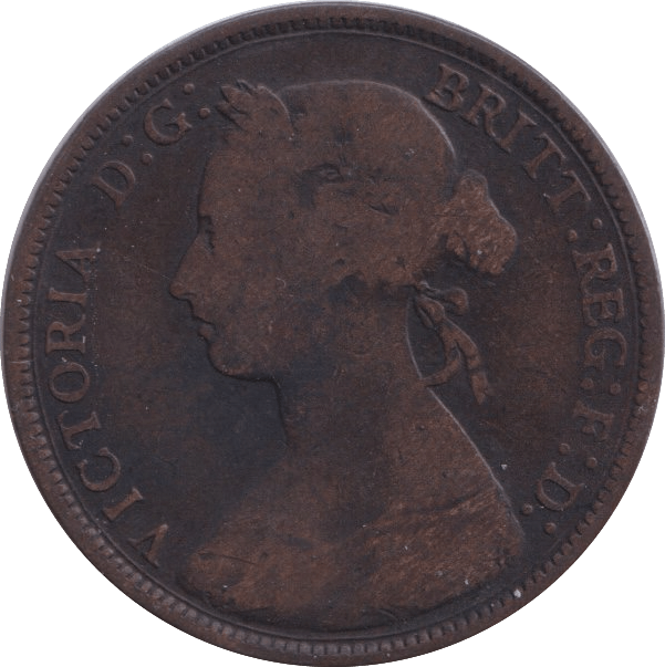 1882 HALF PENNY ( GF ) - HALFPENNY - Cambridgeshire Coins