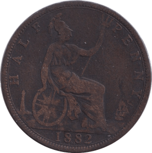 1882 HALF PENNY ( GF ) - HALFPENNY - Cambridgeshire Coins