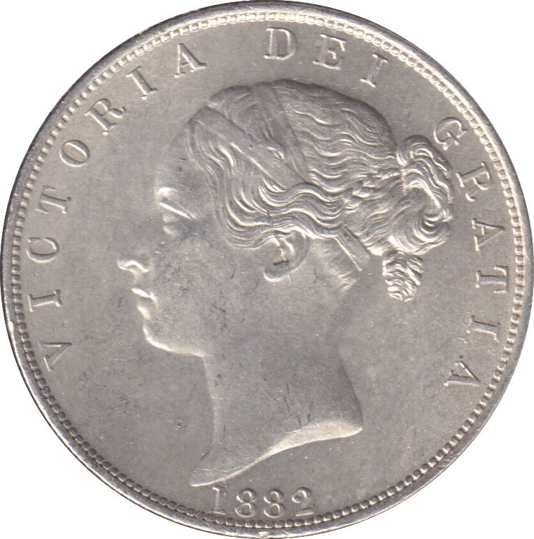 1882 HALFCROWN ( BU ) - HALFCROWN - Cambridgeshire Coins