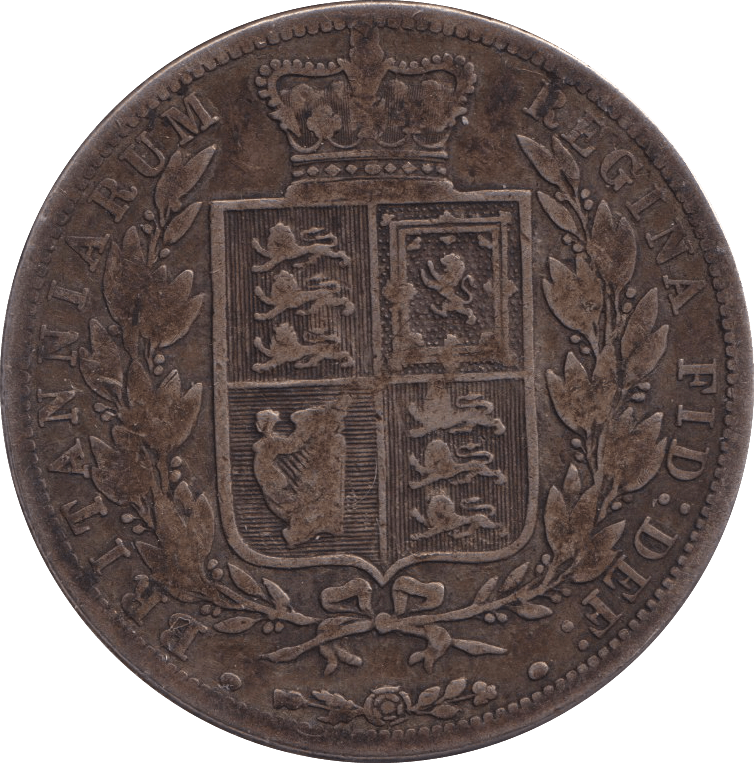 1882 HALFCROWN ( FAIR ) - Halfcrown - Cambridgeshire Coins