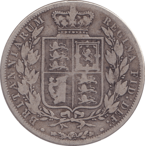 1882 HALFCROWN ( FINE ) - HALFCROWN - Cambridgeshire Coins