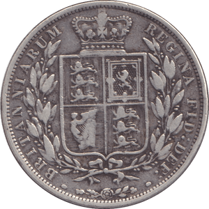 1882 HALFCROWN ( FINE ) - HALFCROWN - Cambridgeshire Coins