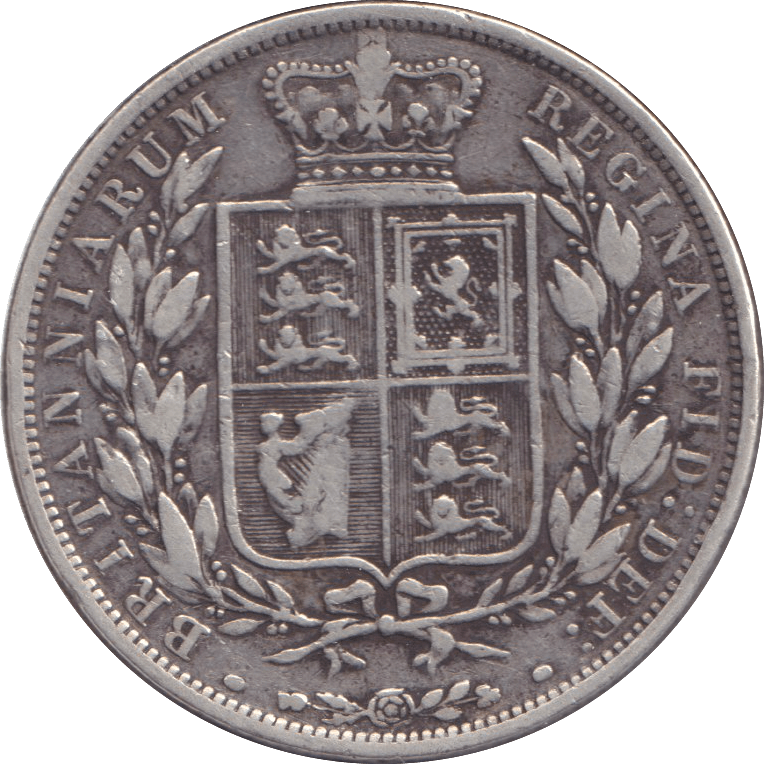 1882 HALFCROWN ( FINE ) - HALFCROWN - Cambridgeshire Coins