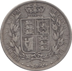 1882 HALFCROWN ( FINE ) - HALFCROWN - Cambridgeshire Coins