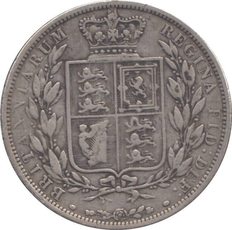 1882 HALFCROWN ( FINE ) - HALFCROWN - Cambridgeshire Coins