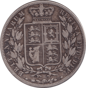 1882 HALFCROWN ( GF ) - HALFCROWN - Cambridgeshire Coins