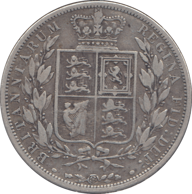 1882 HALFCROWN ( GF ) - HALFCROWN - Cambridgeshire Coins