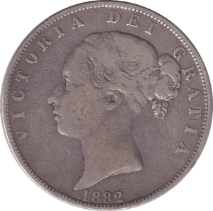 1882 HALFCROWN ( NF ) - HALFCROWN - Cambridgeshire Coins