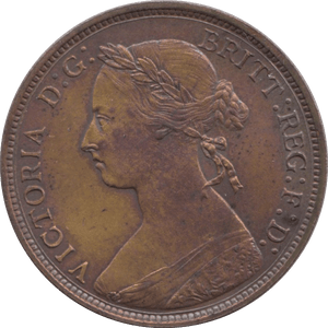 1882 HALFPENNY ( EF ) H - Halfpenny - Cambridgeshire Coins