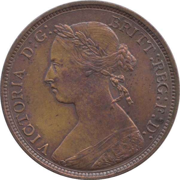 1882 HALFPENNY ( EF ) H - Halfpenny - Cambridgeshire Coins