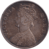 1882 INDIAN ONE RUPEE - WORLD COINS - Cambridgeshire Coins