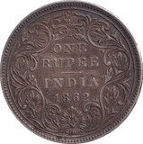 1882 INDIAN ONE RUPEE - WORLD COINS - Cambridgeshire Coins