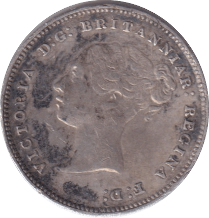 1882 MAUNDY FOURPENCE ( VF ) - MAUNDY FOURPENCE - Cambridgeshire Coins