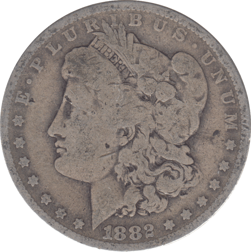 1882 MORGAN DOLLAR USA - WORLD COINS - Cambridgeshire Coins