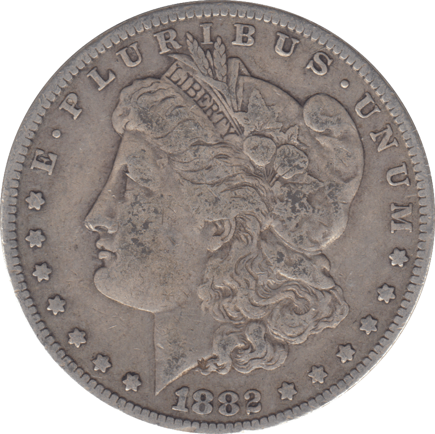 1882 MORGAN DOLLAR USA - WORLD COINS - Cambridgeshire Coins
