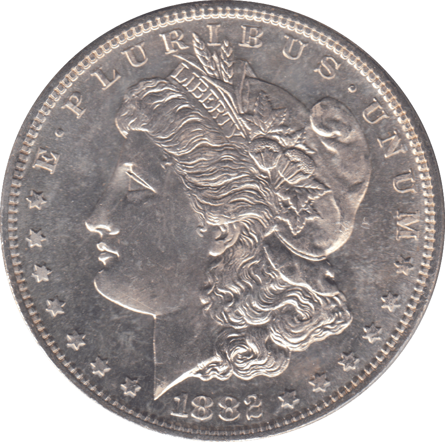 1882 ONE DOLLAR USA - WORLD COINS - Cambridgeshire Coins