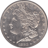 1882 ONE DOLLAR USA - WORLD COINS - Cambridgeshire Coins