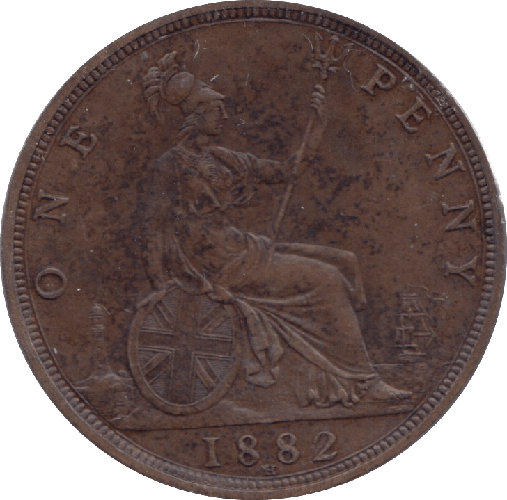 1882 PENNY ( EF ) - PENNY - Cambridgeshire Coins