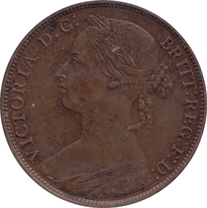 1882 PENNY ( EF ) - PENNY - Cambridgeshire Coins