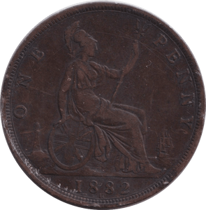 1882 PENNY ( GF ) - PENNY - Cambridgeshire Coins