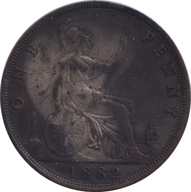1882 PENNY ( GF ) - PENNY - Cambridgeshire Coins