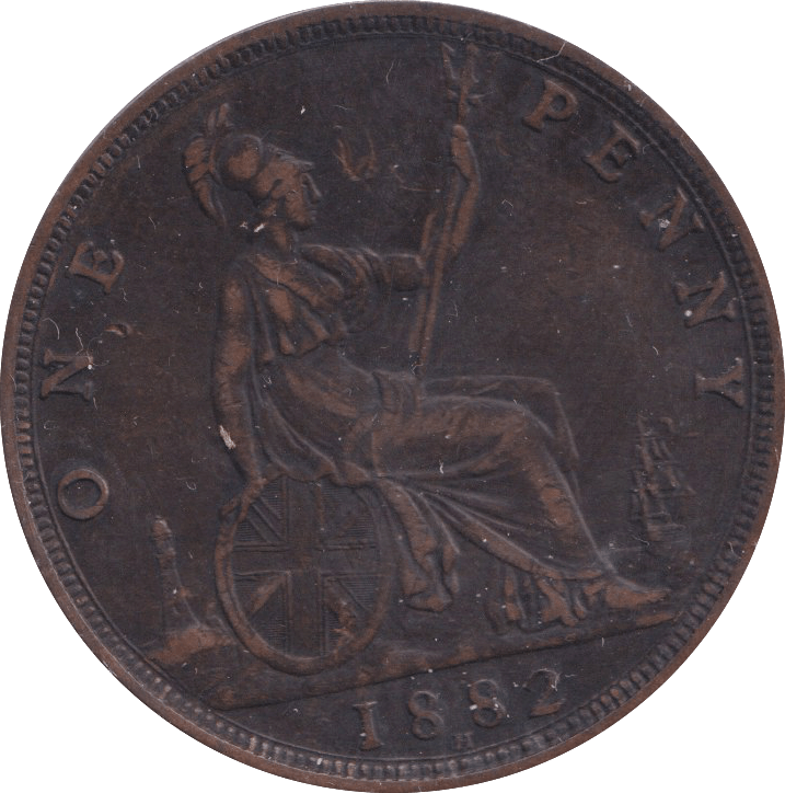 1882 PENNY ( VF ) - PENNY - Cambridgeshire Coins