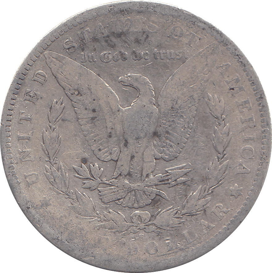 1882 S SILVER MORGAN DOLLAR USA - SILVER WORLD COINS - Cambridgeshire Coins