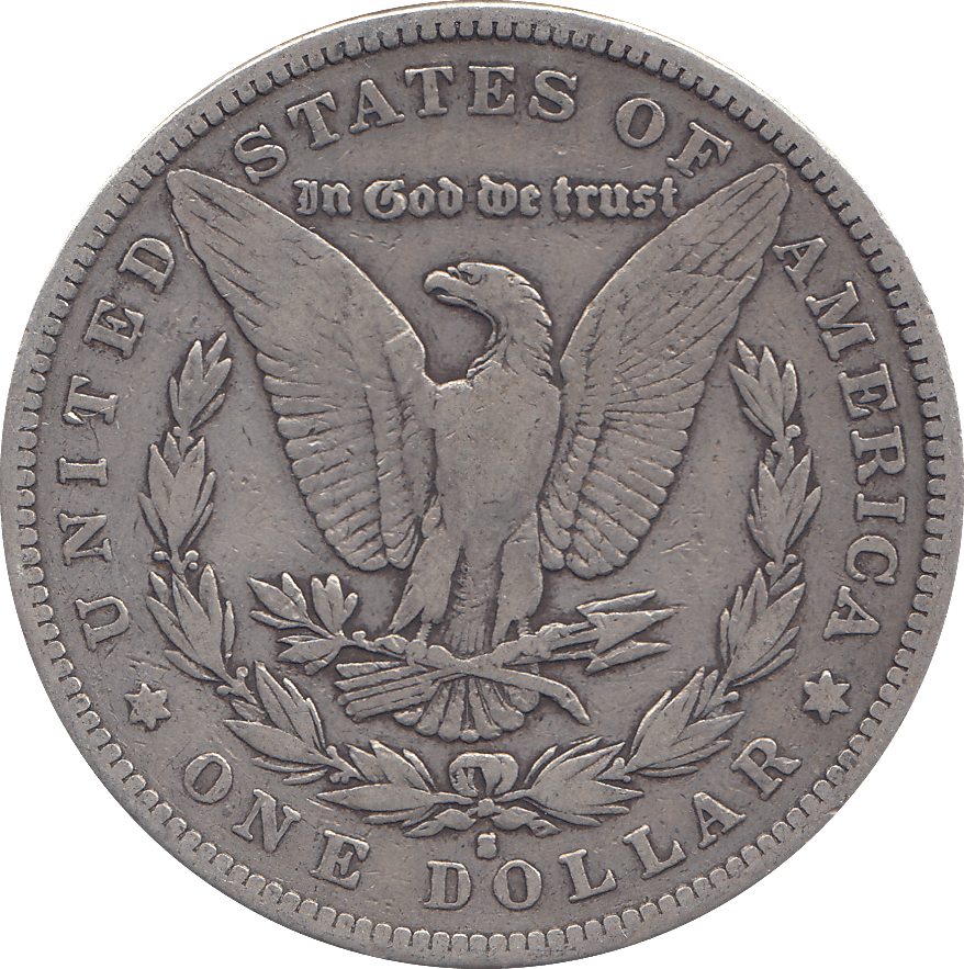 1882 S SILVER MORGAN DOLLAR USA - SILVER WORLD COINS - Cambridgeshire Coins