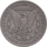 1882 S SILVER MORGAN DOLLAR USA - SILVER WORLD COINS - Cambridgeshire Coins