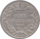 1882 SHILLING ( FAIR ) - SHILLING - Cambridgeshire Coins