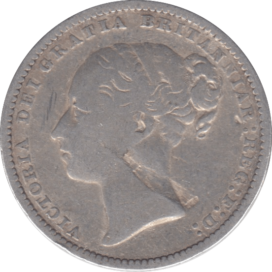 1882 SHILLING ( FAIR ) - SHILLING - Cambridgeshire Coins
