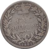 1882 SHILLING ( FINE ) - SHILLING - Cambridgeshire Coins