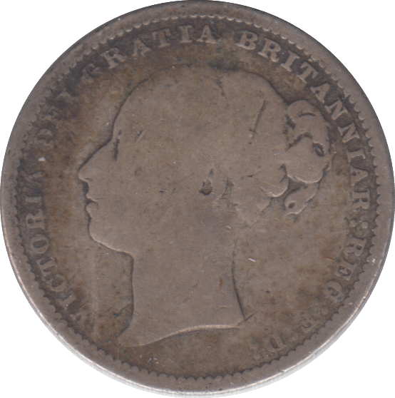 1882 SHILLING ( FINE ) - SHILLING - Cambridgeshire Coins