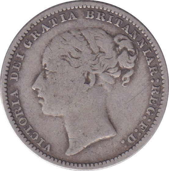 1882 SHILLING ( FINE ) - SHILLING - Cambridgeshire Coins