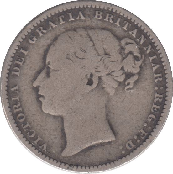 1882 SHILLING ( GF ) - SHILLING - Cambridgeshire Coins