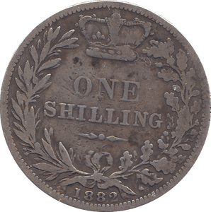 1882 SHILLING ( GF ) - SHILLING - Cambridgeshire Coins