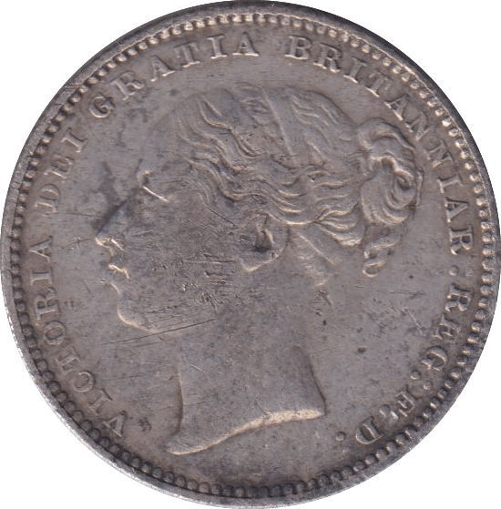 1882 SHILLING ( VF ) - SHILLING - Cambridgeshire Coins