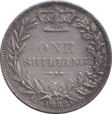 1882 SHILLING ( VF ) - SHILLING - Cambridgeshire Coins