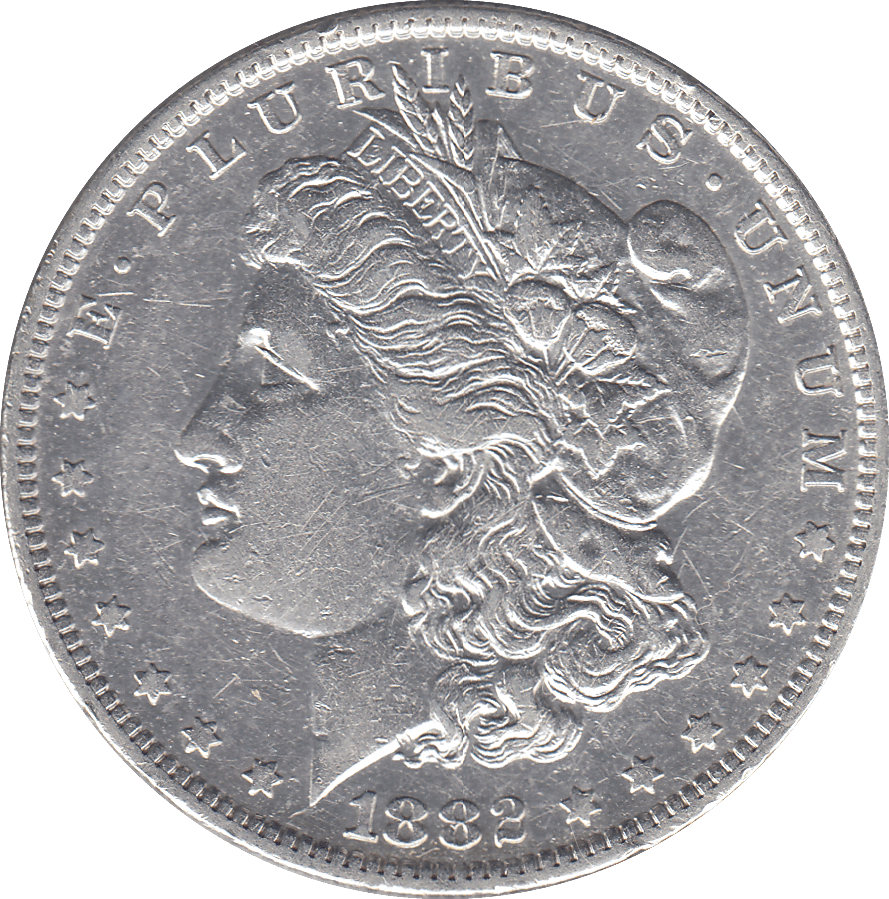 1882 SILVER DOLLAR USA NEW ORLEANS - SILVER WORLD COINS - Cambridgeshire Coins