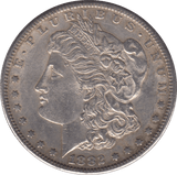 1882 SILVER MORGAN DOLLAR SAN FRANCISCO MINT - SILVER WORLD COINS - Cambridgeshire Coins
