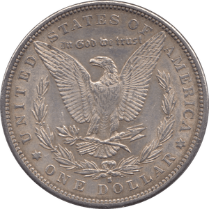 1882 SILVER MORGAN DOLLAR SAN FRANCISCO MINT - SILVER WORLD COINS - Cambridgeshire Coins