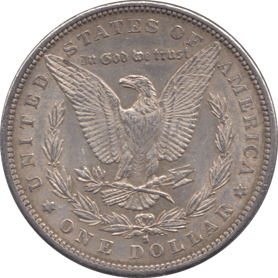 1882 SILVER MORGAN DOLLAR SAN FRANCISCO MINT - SILVER WORLD COINS - Cambridgeshire Coins