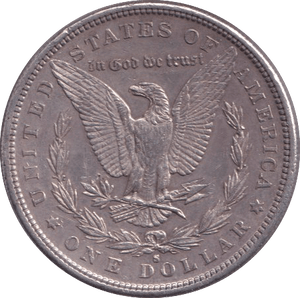 1882 SILVER MORGAN DOLLAR USA - SILVER WORLD COINS - Cambridgeshire Coins
