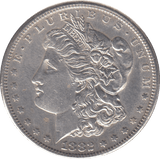 1882 SILVER ONE MORGAN DOLLAR USA - SILVER WORLD COINS - Cambridgeshire Coins