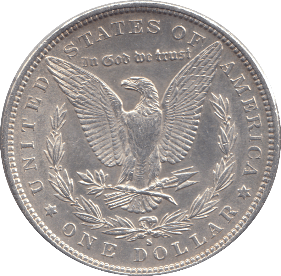 1882 SILVER ONE MORGAN DOLLAR USA - SILVER WORLD COINS - Cambridgeshire Coins